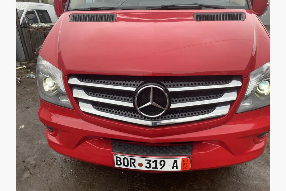 Mercedes Sprinter W906 2006–2018 Reducere! Capace grila (2013↗, inox) Image