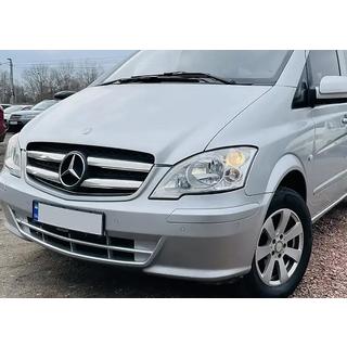 Capace ornamente grila 2010-2015 (inox) Mercedes Vito W639 2004-2014 foto 3