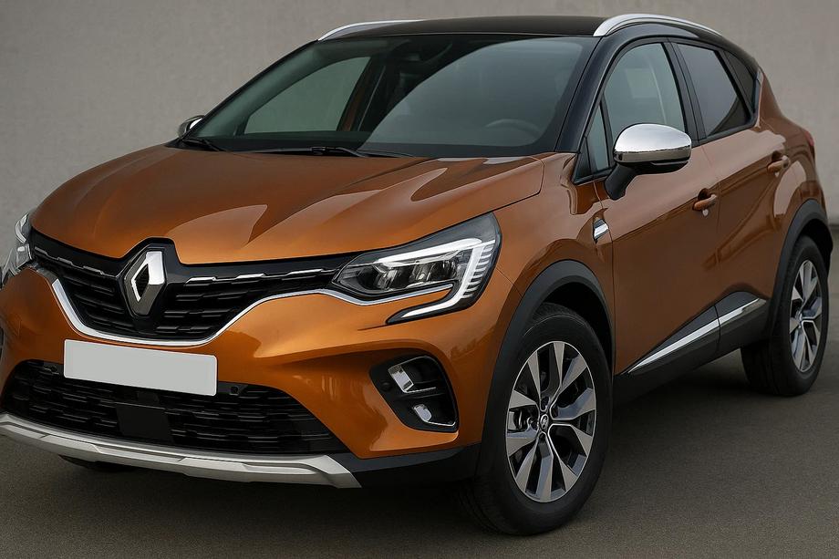 Renault Captur 2019- Capace Oglinzi (2 buc, Otel Inoxidabil) Image