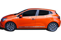 Renault Clio V 2019- Ornamente inferioare geamuri inox (8 buc) foto 1