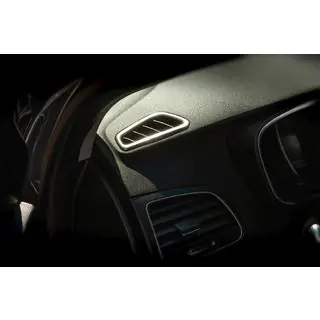 Capac aerisire interior (2 buc, inox) Renault Megane IV 2016-2025 foto 3