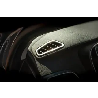 Capac aerisire interior (2 buc, inox) Renault Megane IV 2016-2025 foto 2