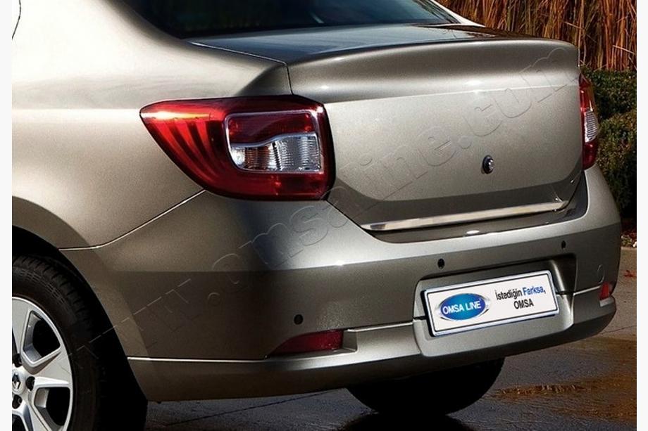 Renault Logan II 2013-2022 Ornament portbagaj 2013-2018 inox Image