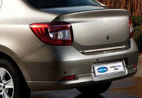 Dacia Logan II 2013-2022 Ornament portbagaj 2013-2018 inox foto 1