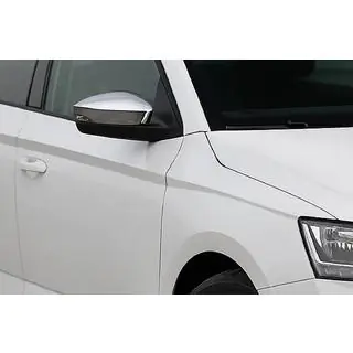 Capace oglinzi cu decupaj pentru semnalizare (2 buc, inox) foto 1