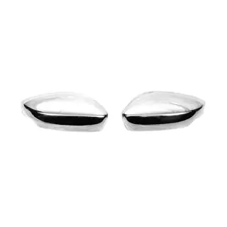 Capace oglinzi cu decupaj pentru semnalizare (2 buc, inox) foto 2