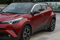 Toyota C-HR 2016-2023 Ornamente geamuri OmsaLine (4 buc, inox) foto 5