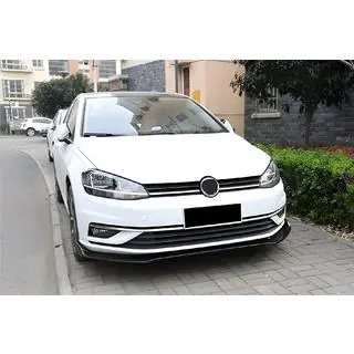 Lip spoiler bara fata (pentru bara OEM, 2017-2020, plastic ABS) foto 2