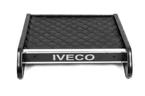 Iveco Daily 2006-2014 Polita pentru bord (Negru cu cusatura neagra) foto 2