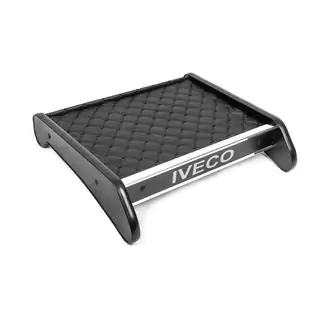 Polita pentru bord (Negru cu cusatura neagra) Iveco Daily 2006-2014 foto 3