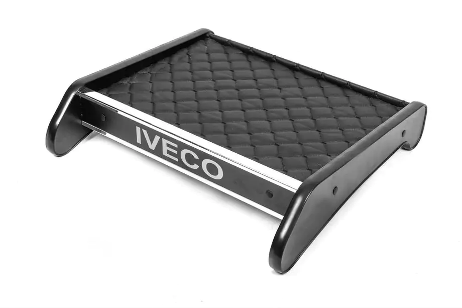 Iveco Daily 2006-2014 Polita pentru bord (Negru cu cusatura neagra) Image