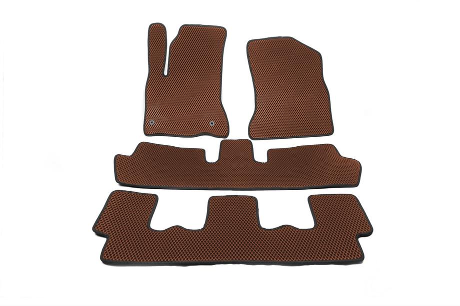 Citroen C-4 Picasso 2006-2013 Covorase EVA (3 randuri, maro) Image
