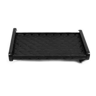 Polita pentru bord (Negru cu cusatura neagra) foto 4