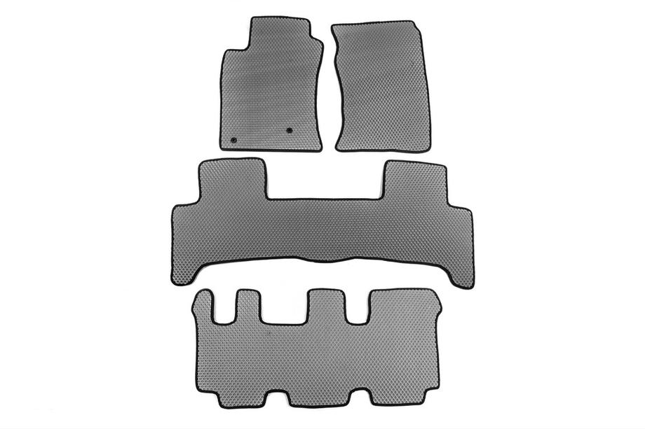Toyota Land Cruiser Prado 120 2002-2009 Covorase EVA (3 randuri, gri) Image