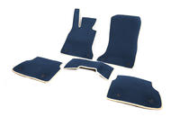 BMW 7 Series F01/F02 2008-2015 Covorase EVA (pentru F02, Albastru) foto 5