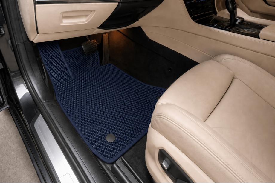 BMW 7 Series F01/F02 2008-2015 Covorase EVA (pentru F02, Albastru) Image