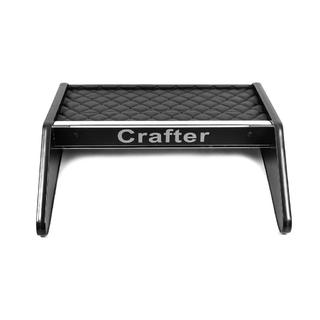 Polita pentru bord (Negru cu cusatura neagra) Volkswagen Crafter 2006-2016 foto 3