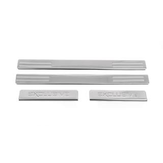 Protectii praguri (Omsa Exclusive, 4 buc, inox) foto 2