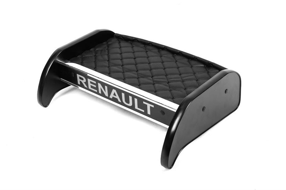 Renault Kangoo 2008–2020 Polita pentru bord (Negru cu cusatura neagra) Image
