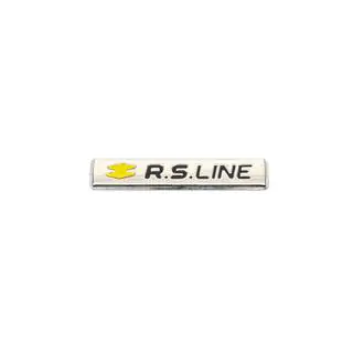 Emblema spate RS (1 buc, inox)