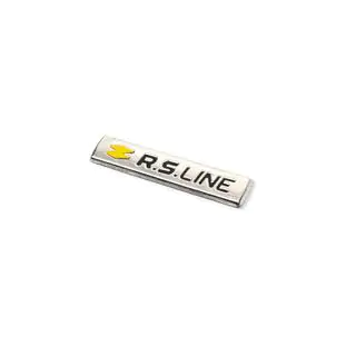Emblema spate RS (1 buc, inox) Renault Clio V 2019- foto 2