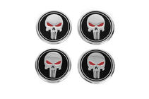 Stickere pentru capace centrale jante Monster V1 60mm (4buc) foto 1
