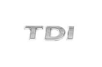 Volkswagen Passat B8 2015-2023 Emblema TDI (stil original) TD Crom, I Rosu foto 5