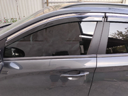 Hyundai Kona 2017-2023 Deflectoare geamuri cu ornament cromat (4 buc, Niken) foto 9
