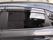 Hyundai Kona 2017-2023 Deflectoare geamuri cu ornament cromat (4 buc, Niken) foto 8