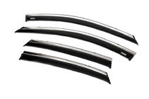 Hyundai Kona 2017-2023 Deflectoare geamuri cu ornament cromat (4 buc, Niken) foto 4
