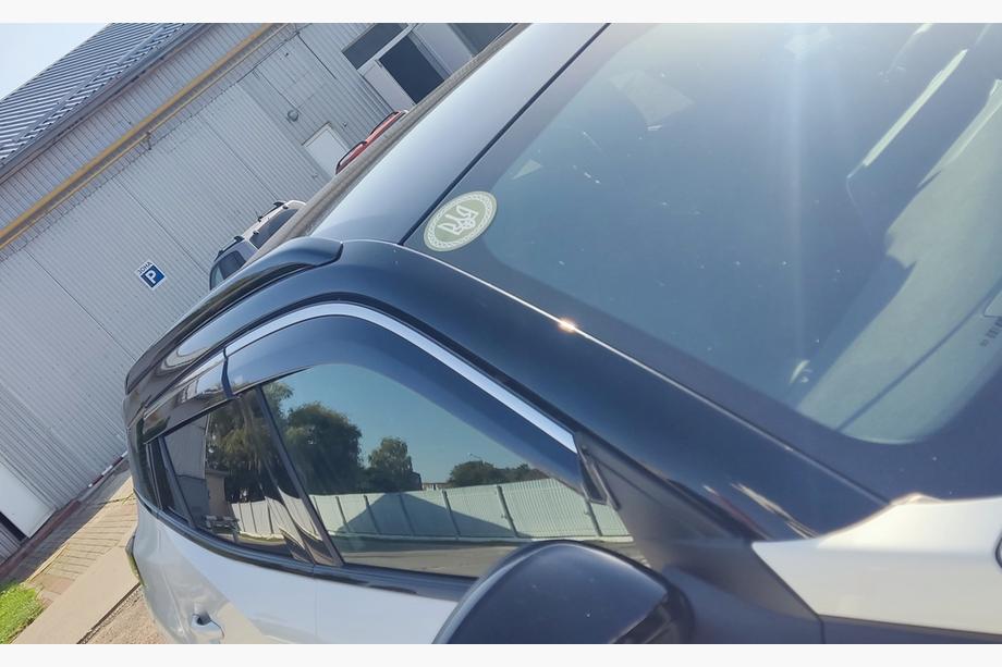 Peugeot 2008 2019- Deflectoare geamuri cu ornament cromat (4 buc, Niken) Foto 3