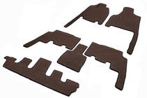 Chrysler Voyager 2001-2007 Covorase (3 randuri, EVA, maro) foto 2