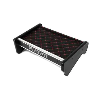Polita bord 1994-1999 (Negru cu cusatura rosie)