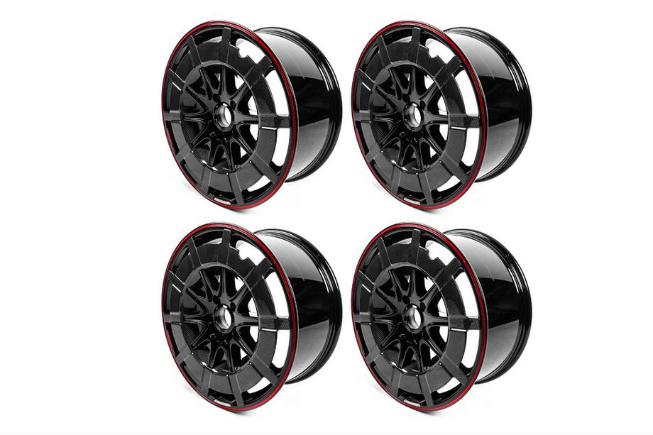 Mercedes G class W463 2018-2024 Jante forjate din aluminiu si carbon G900 (R24, set 4 buc) Foto 4