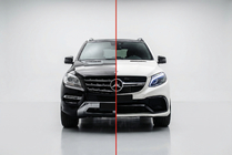 Mercedes GLE/ML class W166 2011-2018 Kit conversie caroserie ML in GLE AMG foto 1