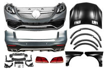 Mercedes GLE/ML class W166 2011-2018 Kit conversie caroserie ML in GLE AMG foto 2