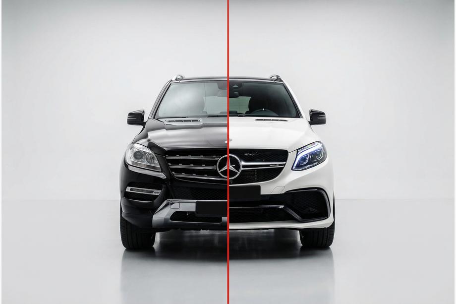 Mercedes GLE/ML class W166 2011-2018 Kit conversie caroserie ML in GLE AMG Image