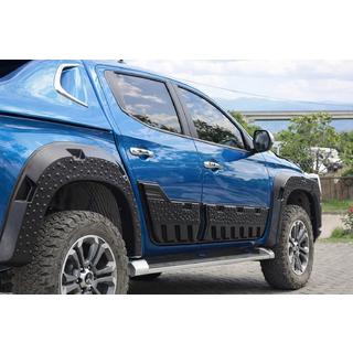 Molduri usi EuroCap (6 buc, ABS) Mitsubishi L200 2015-2024 foto 3