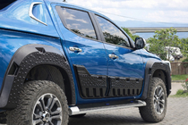Fiat Fullback 2016- Molduri usi EuroCap (6 buc, ABS) foto 2