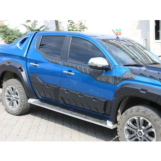 Molduri usi EuroCap (6 buc, ABS) Fiat Fullback 2016- foto 4