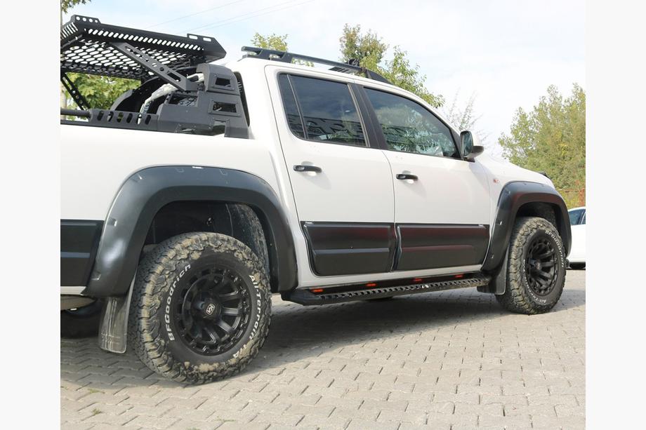 Volkswagen Amarok 2010-2022 Molduri usi EuroCap (6 buc, ABS) Foto 5