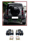 Land Rover Defender 2019- Ornamente toba esapament (2 buc) foto 1