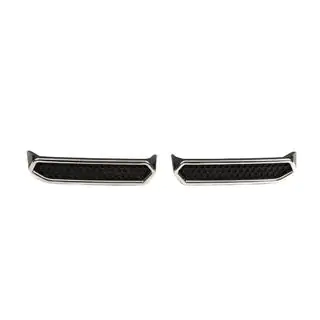Ornamente evacuare pentru bara (2 buc, inox) Renault Clio IV 2012-2019 foto 3