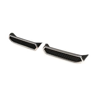 Ornamente evacuare pentru bara (2 buc, inox) foto 2