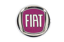 Fiat Emblema (rosu V2, autocolant) foto 1