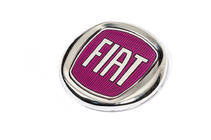 Fiat Emblema (rosu V2, autocolant) foto 2