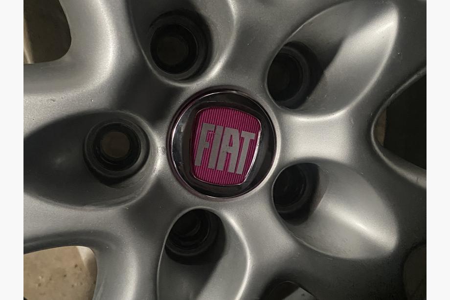 Fiat Capace janta V2 49/42.5 mm rosii (4 buc, 0735448759) Foto 2