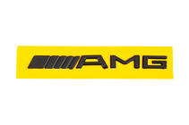 Mercedes-Benz Emblema AMG (20cm, ABS, Negru) foto 2