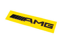 Mercedes-Benz Emblema AMG (20cm, ABS, Negru) foto 1