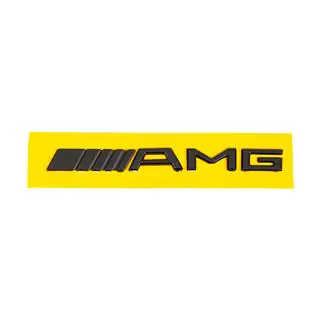 Emblema AMG (20cm, ABS, Negru) foto 2
